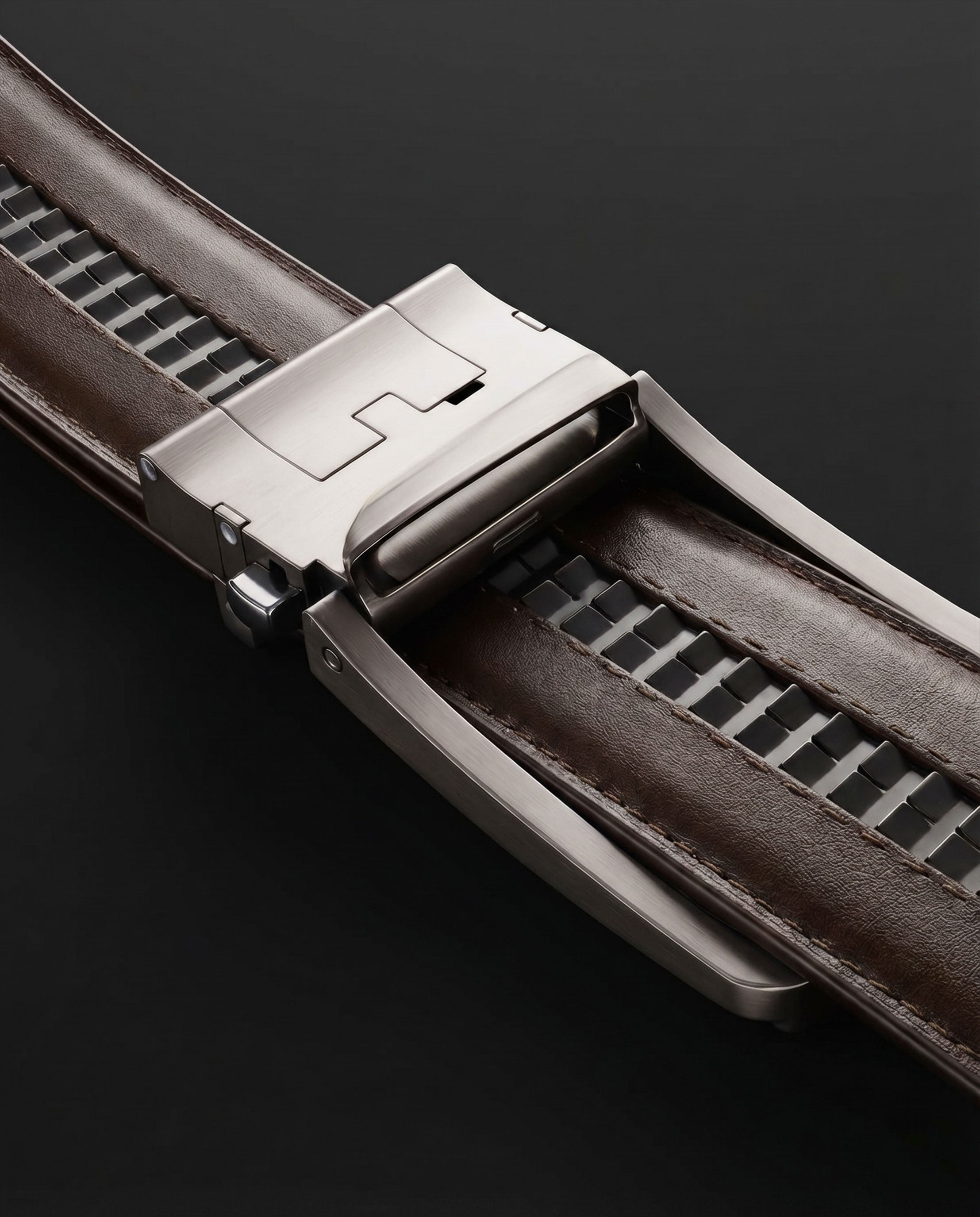 Hole-Free Belt - Split Leather