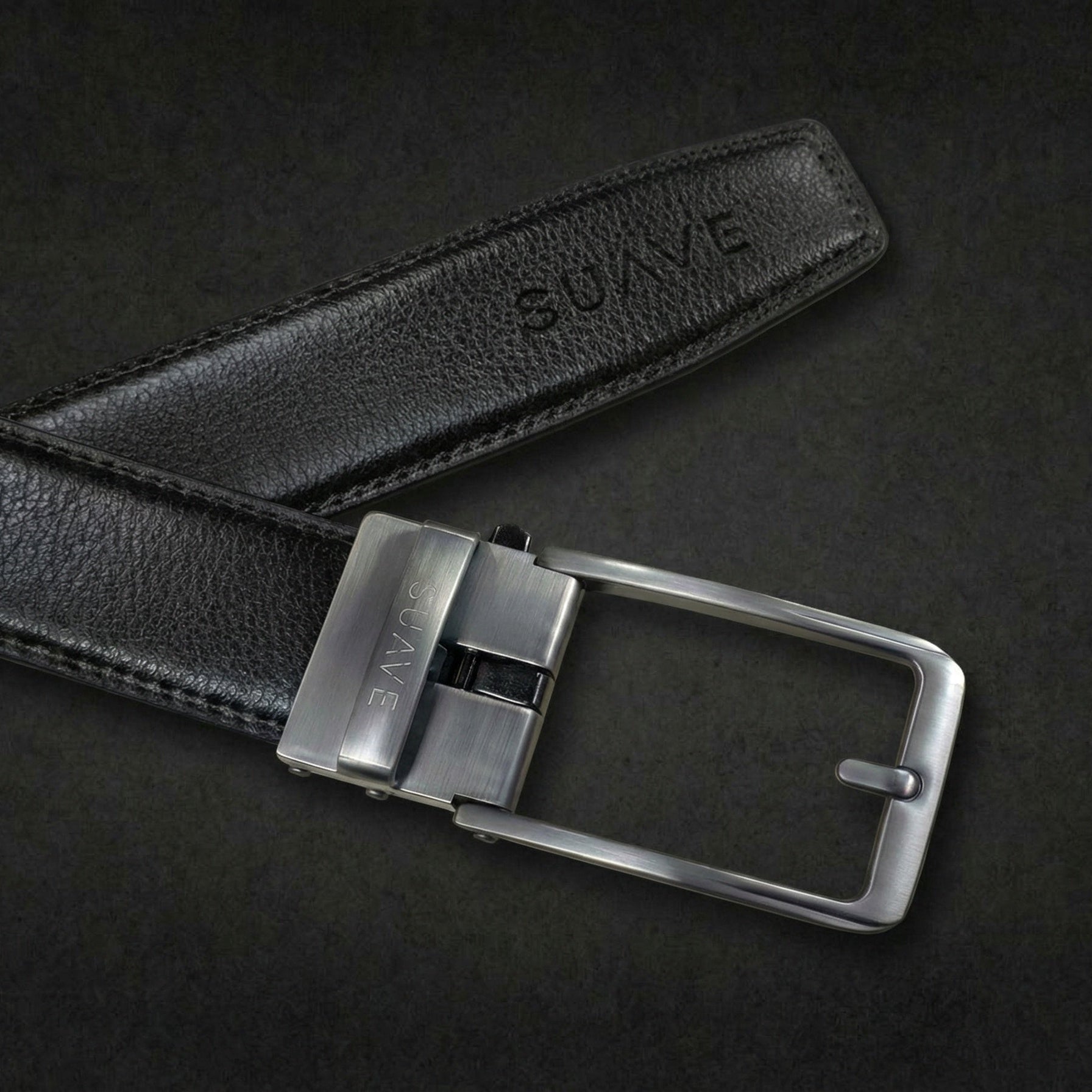 Hole-Free Belt - Split Leather
