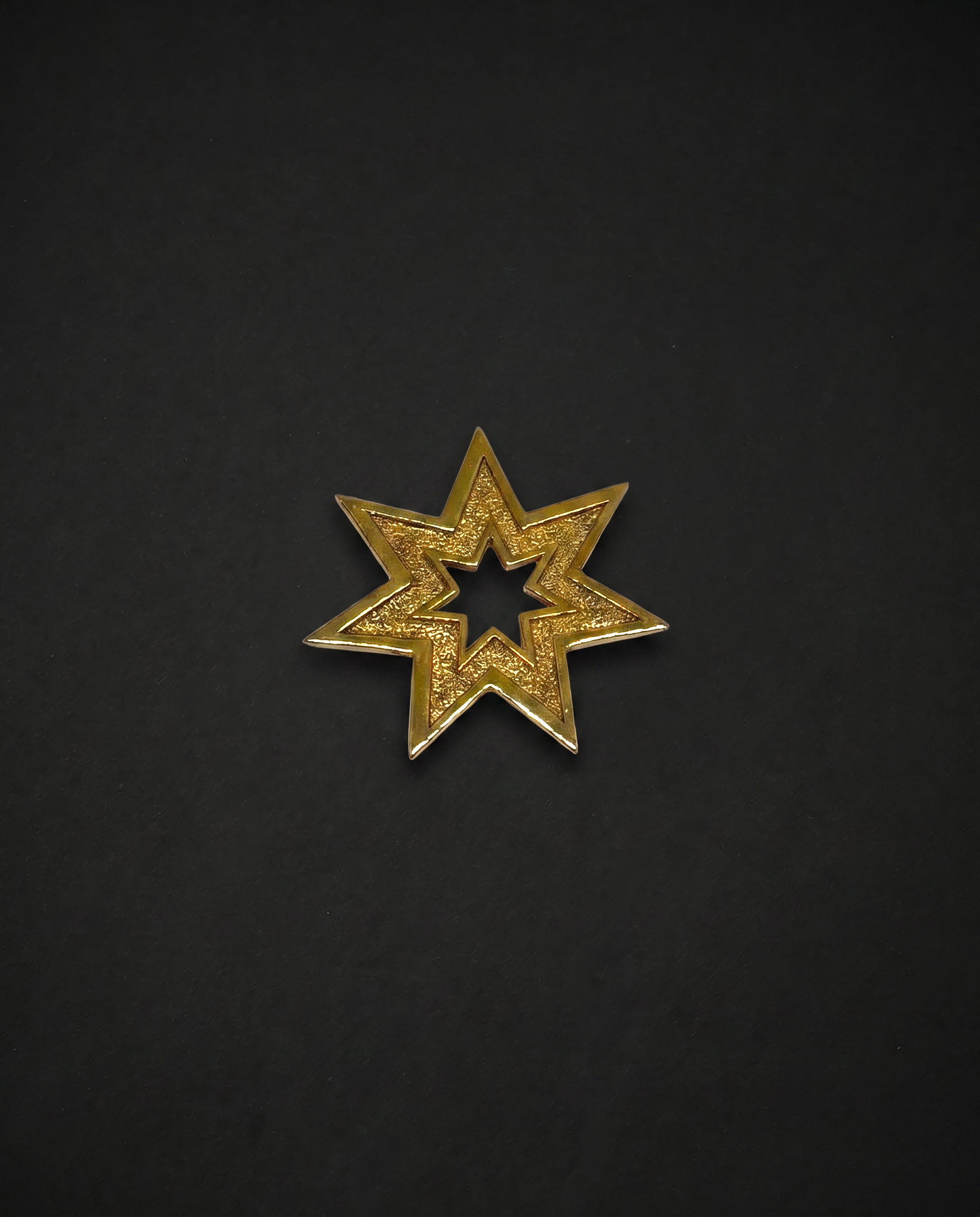 Brooch - Silver/Gold