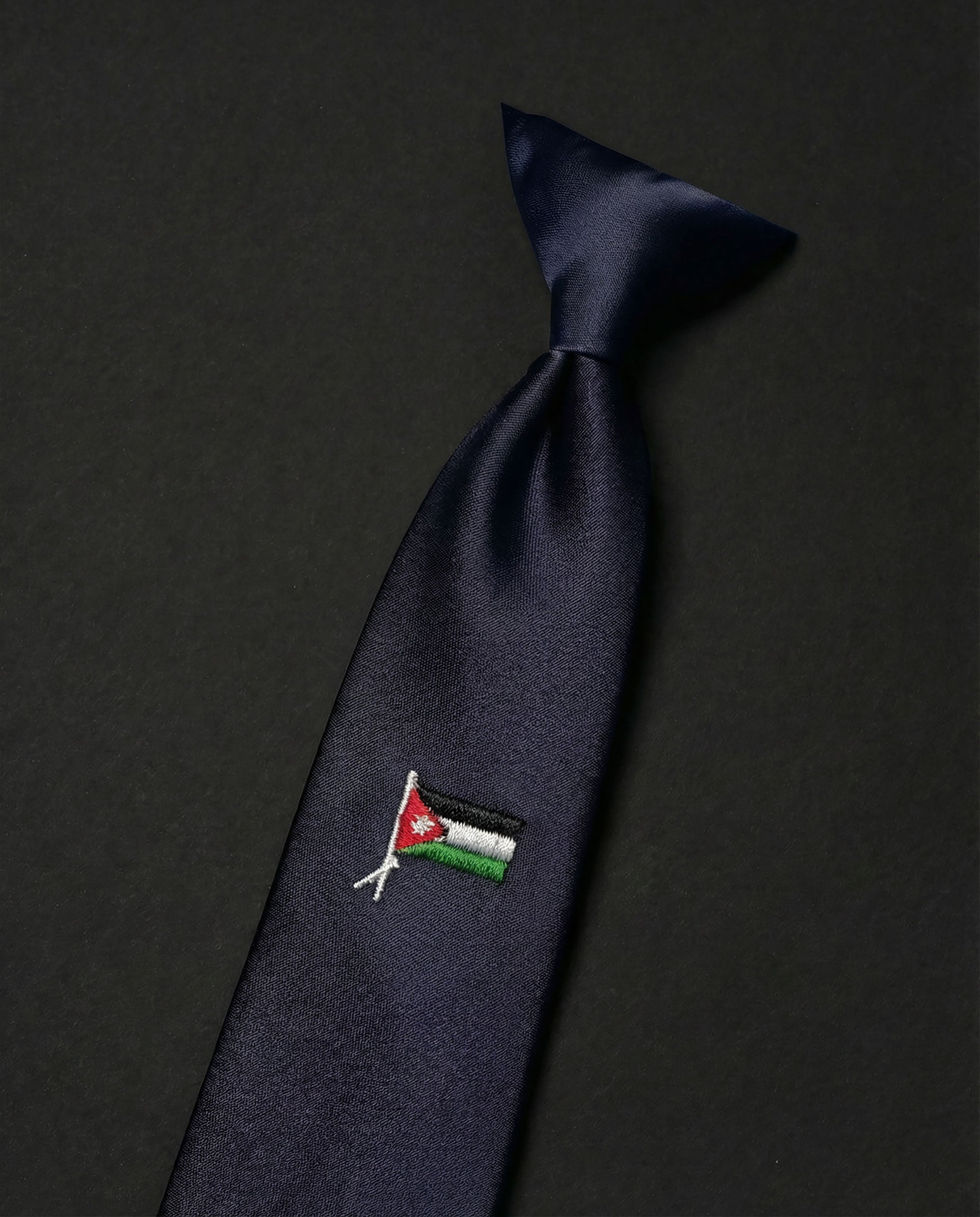 Embroidery Ready Tie (Flag)