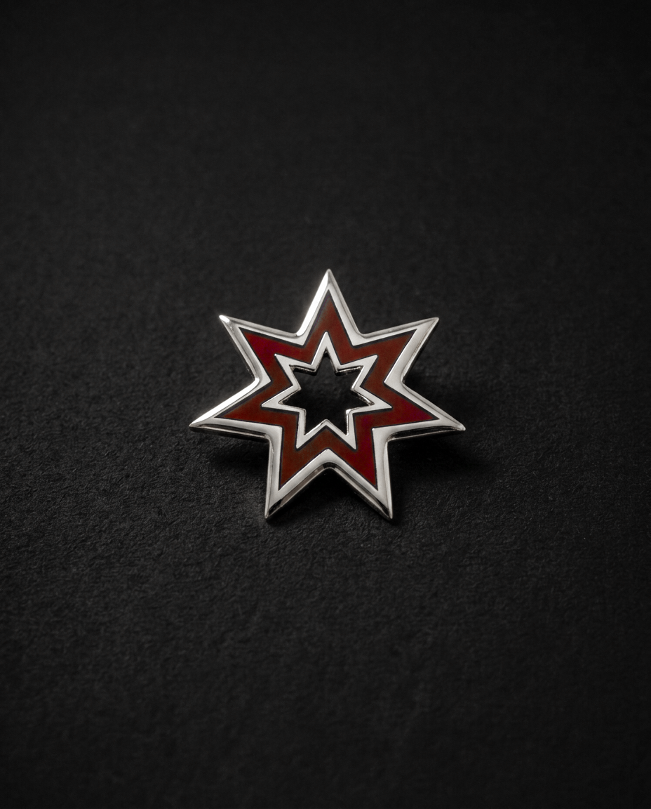 Brooch - Silver/Gold