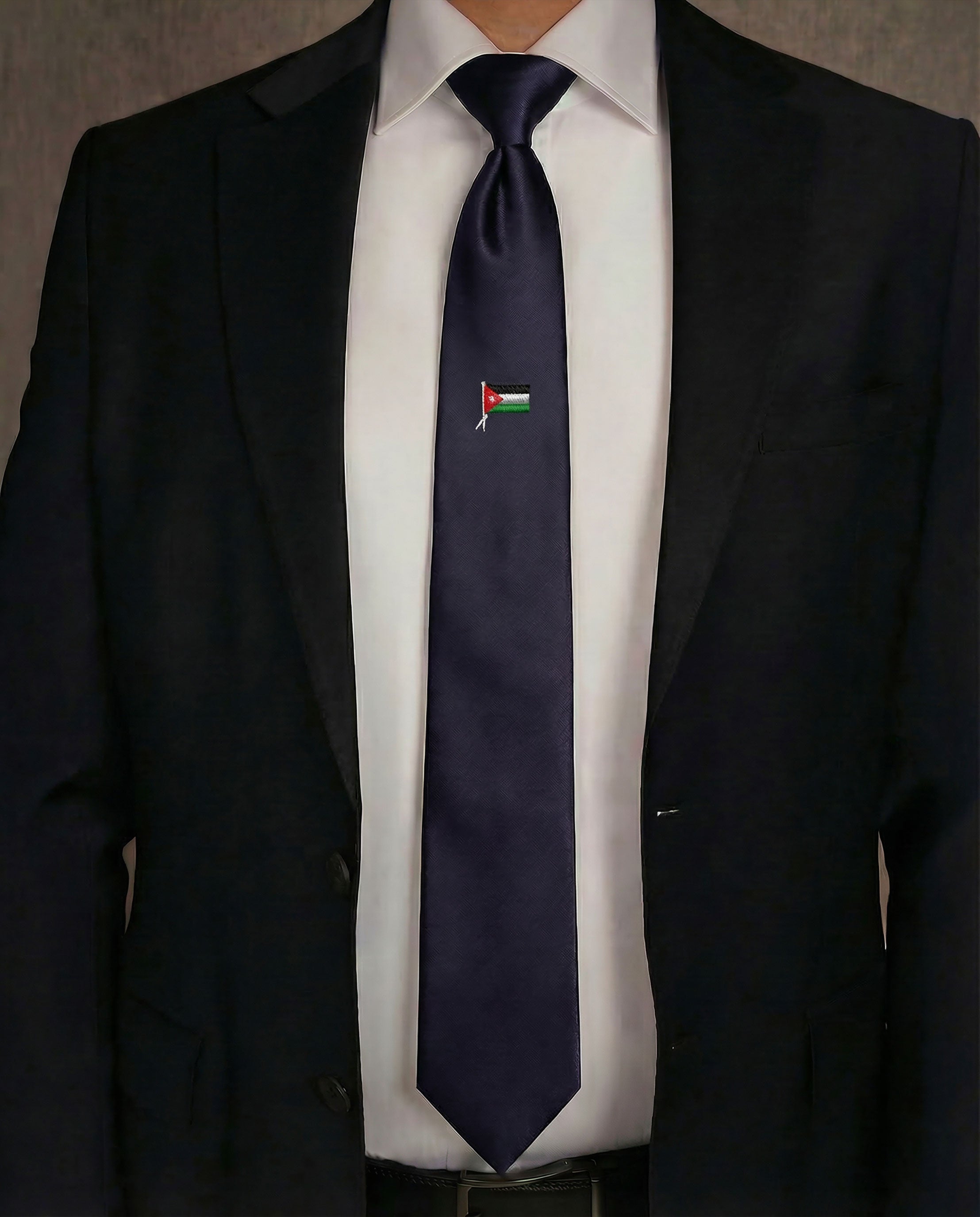 Embroidery Ready Tie (Flag)
