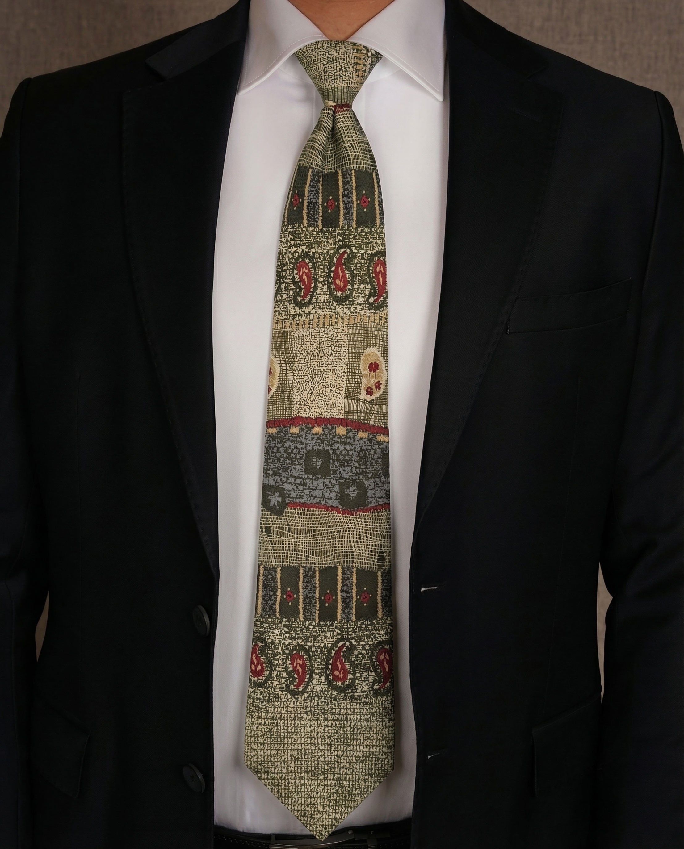 Premium Wide Ready Tie (49)