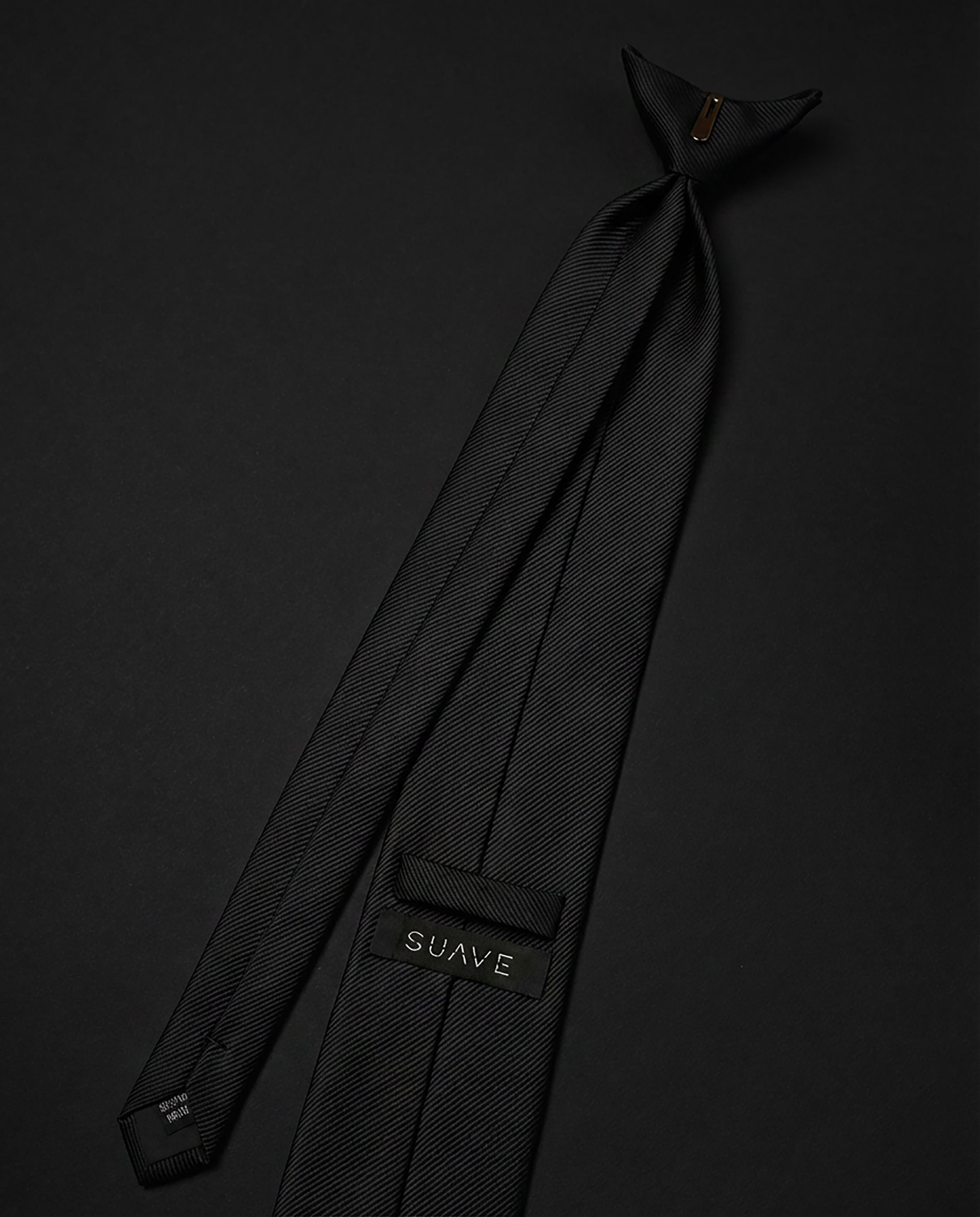 Basic black Ready Tie