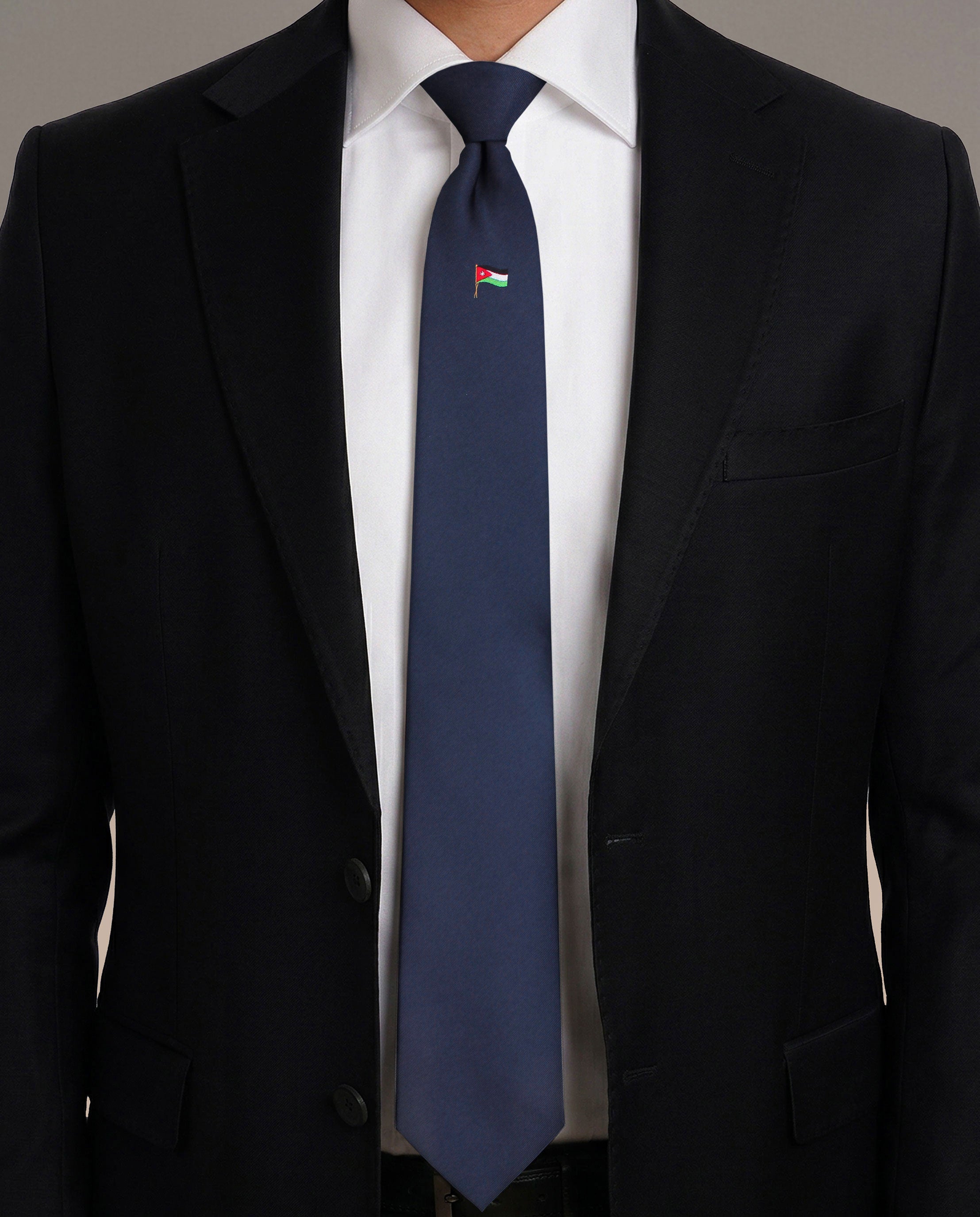 Woven (Jordan Flag) Ready Tie