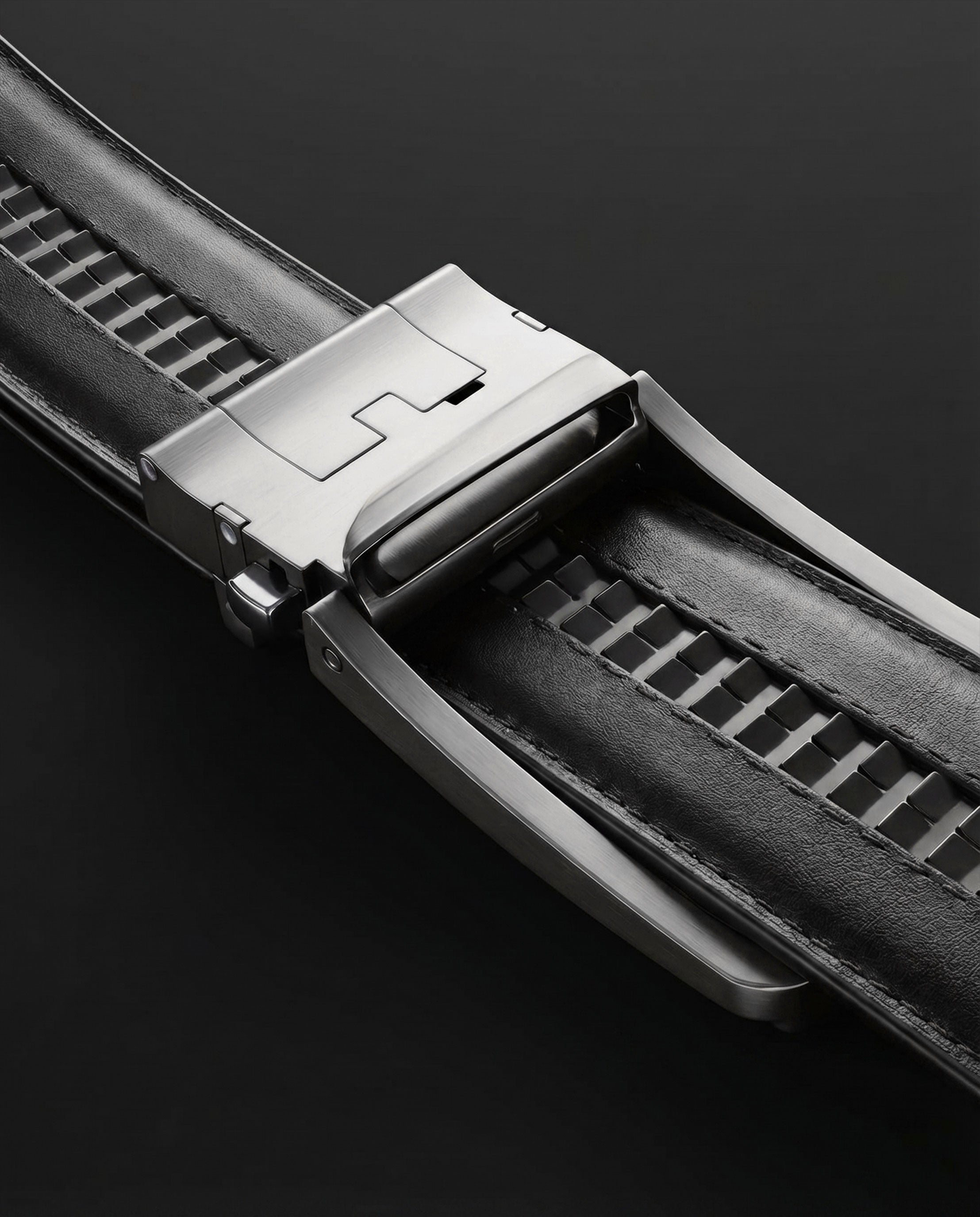 Hole-Free Belt - Split Leather