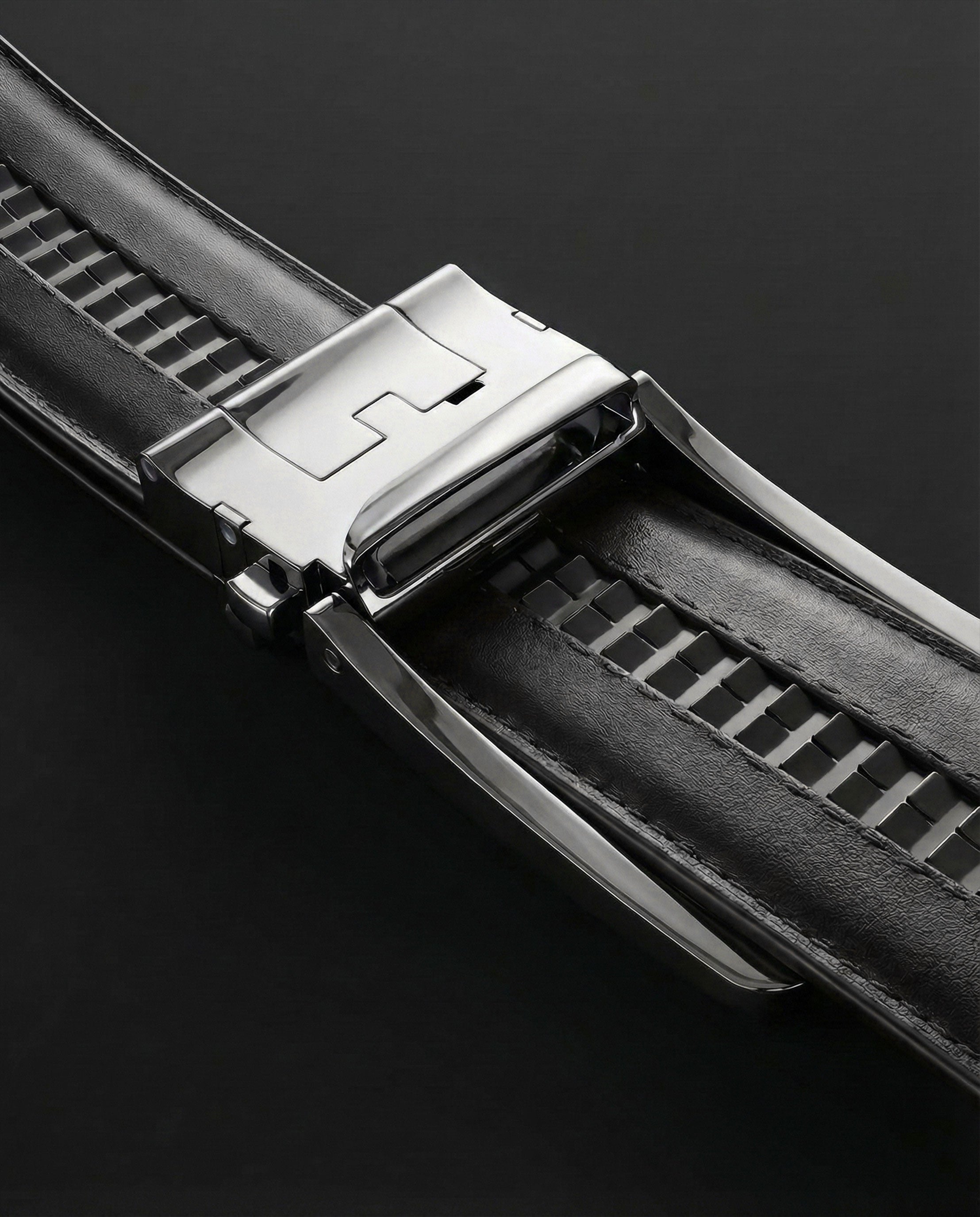 Hole-Free Belt - 100% Genuine Leather