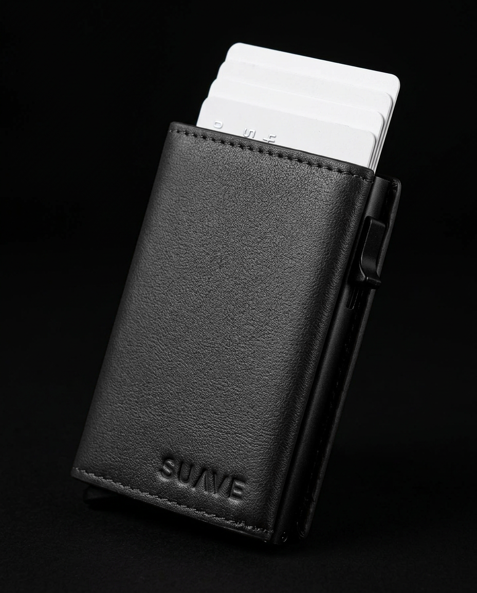 Smart Slim Wallet - Split Leather
