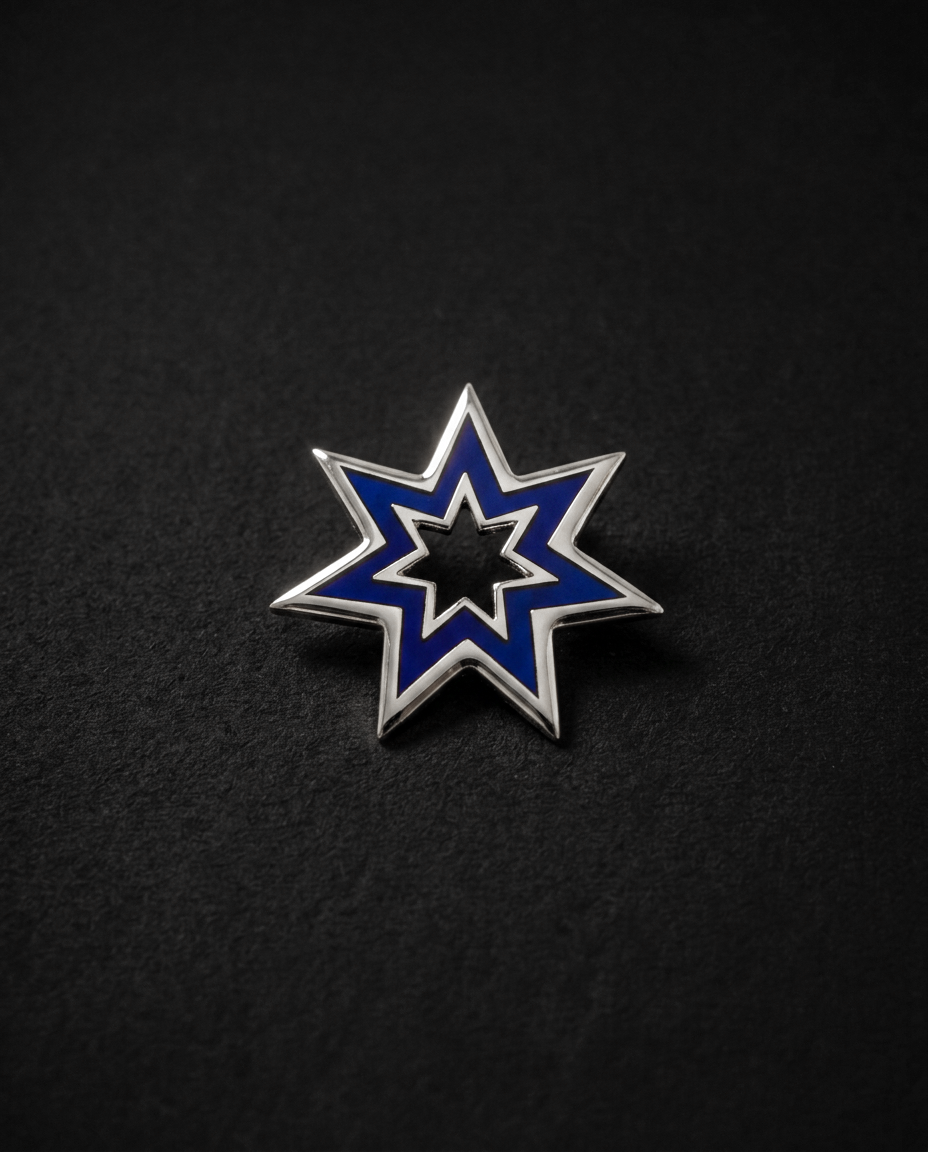 Brooch - Silver/Gold