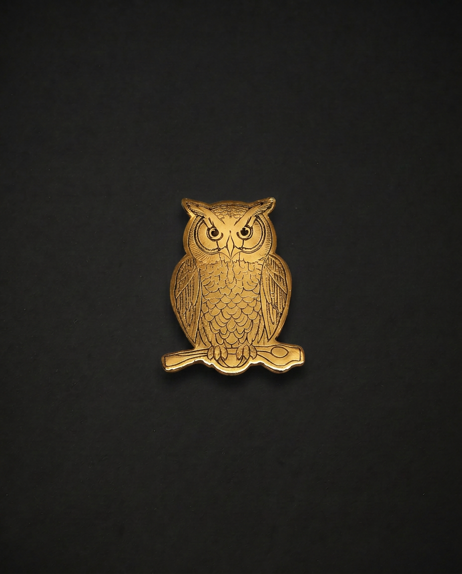 Brooch - Silver/Gold