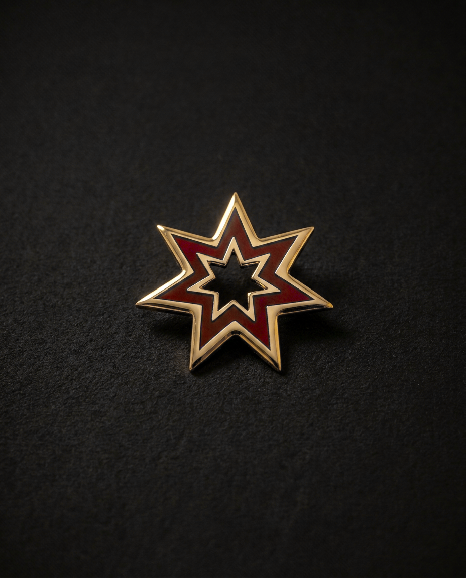 Brooch - Silver/Gold