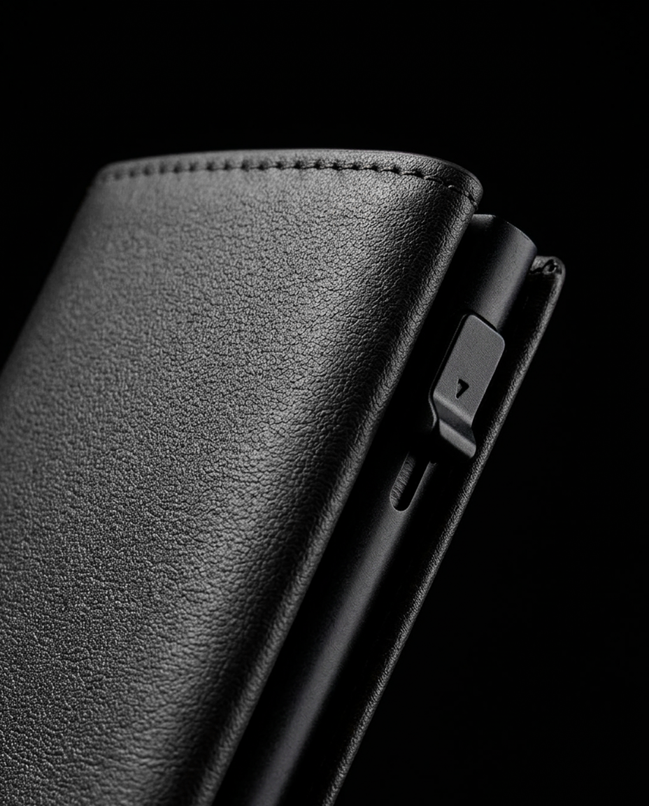 Smart Slim Wallet - Split Leather