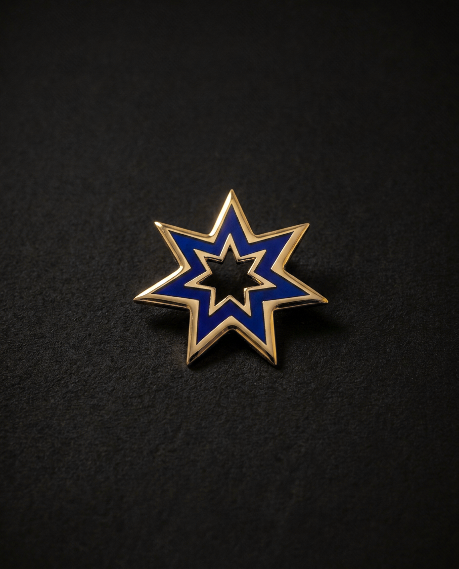 Brooch - Silver/Gold