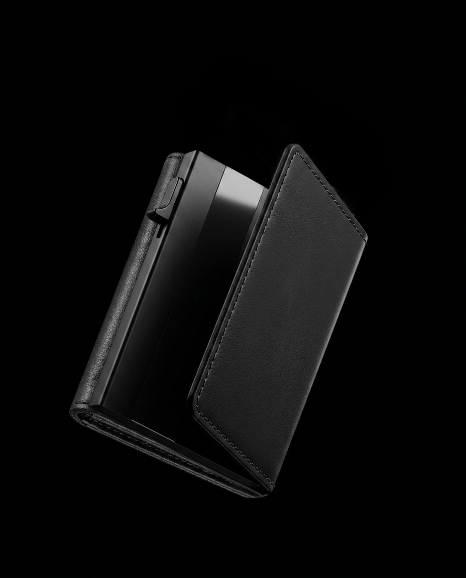 Smart Slim Wallet - Split Leather
