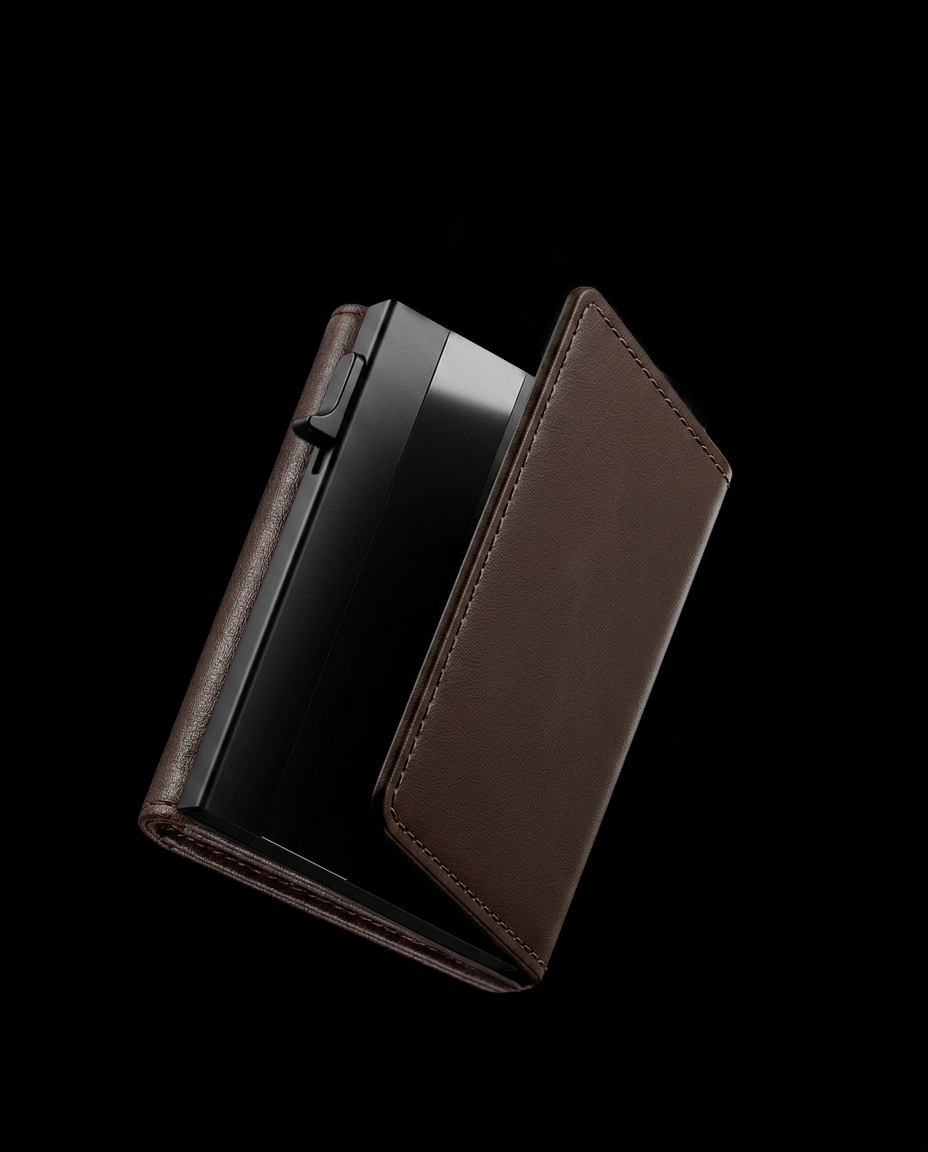 Smart Slim Wallet - Split Leather