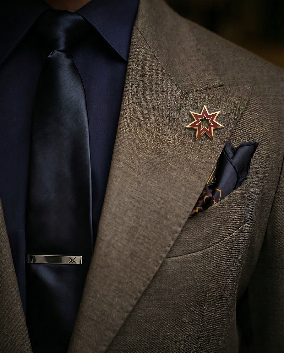Brooch - Silver/Gold