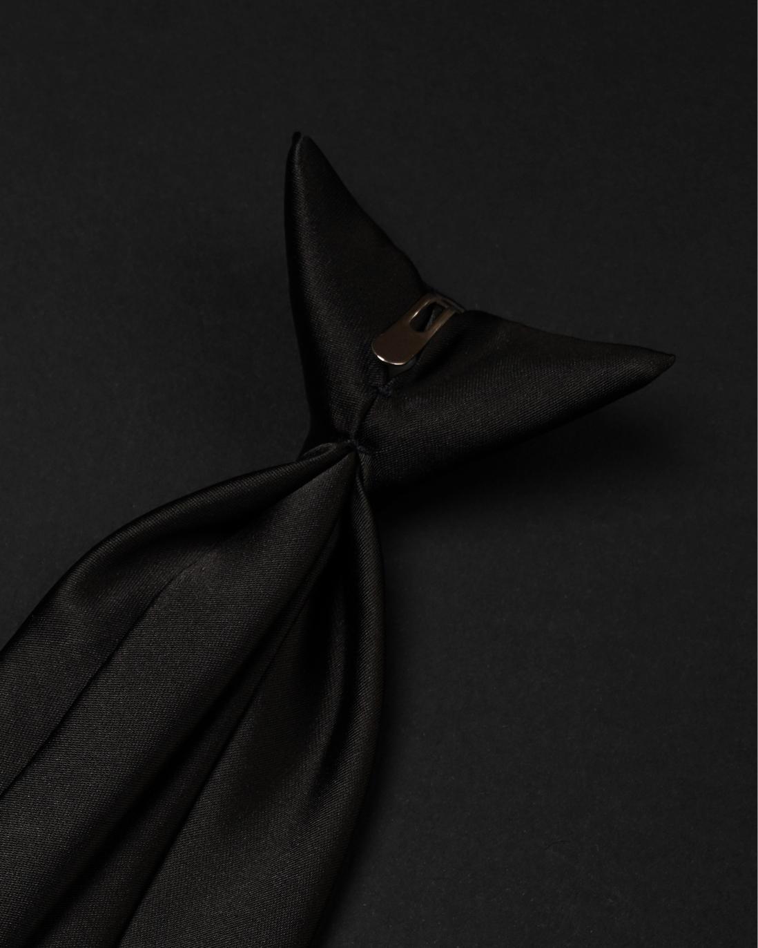 Basic Black Ready Tie