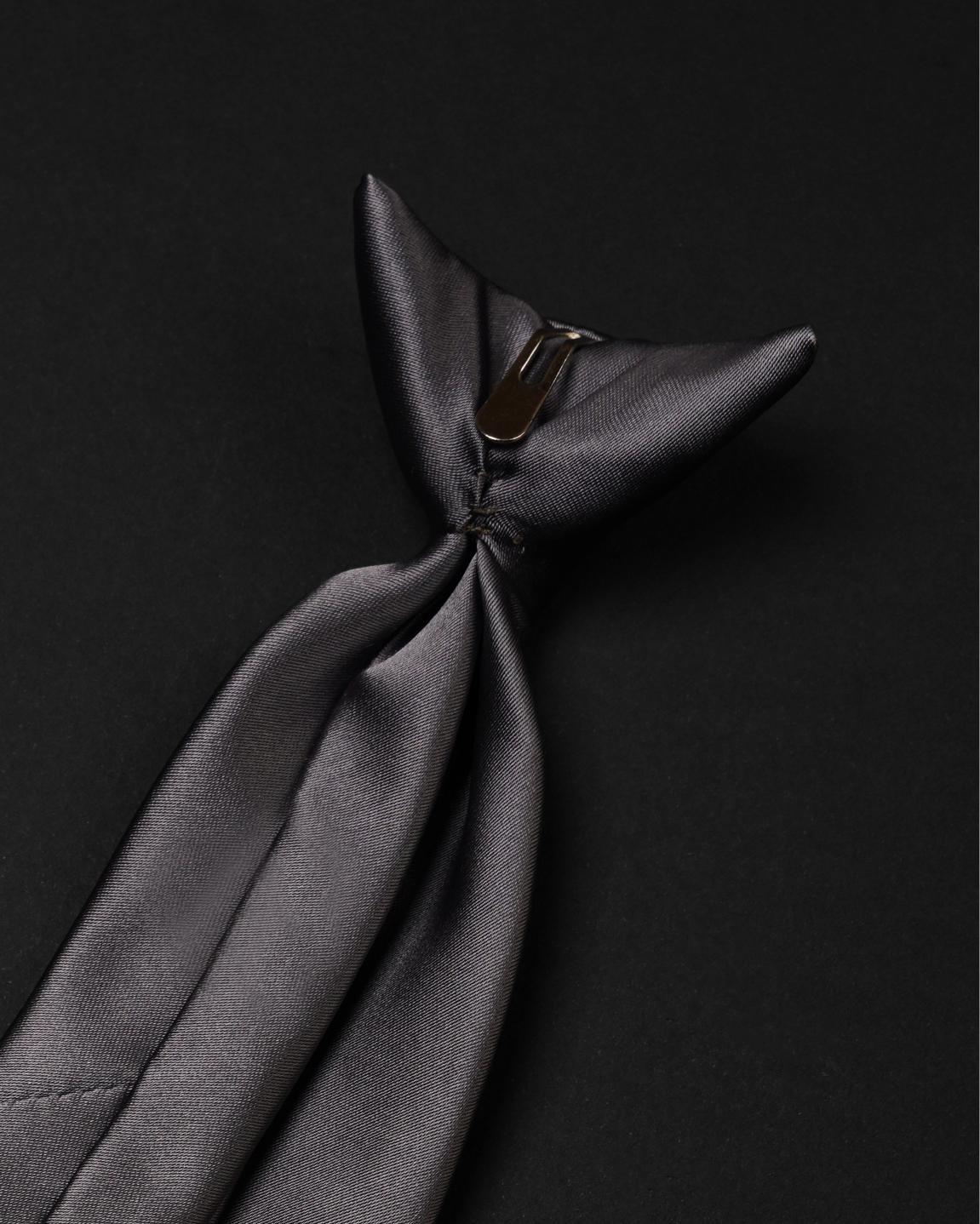Basic Gray Ready Tie