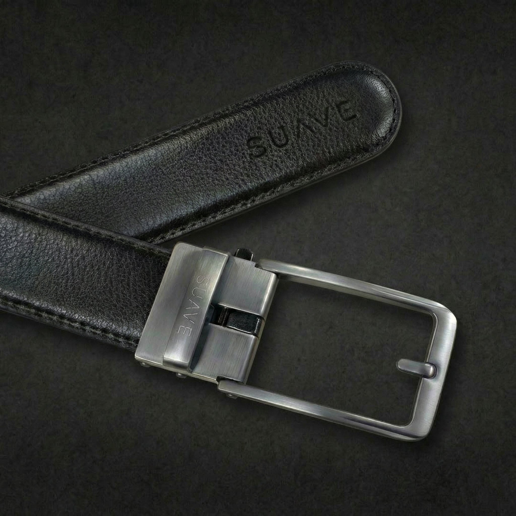 Hole-Free Belt - Split Leather